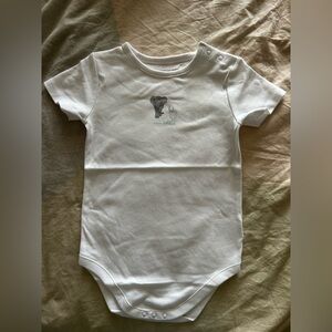 Janie and Jack White Baby Onesie